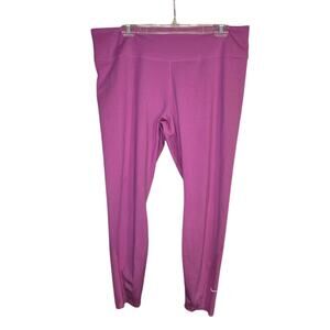 Nike Dri-FIT Purple Leggings Size XXL 0286